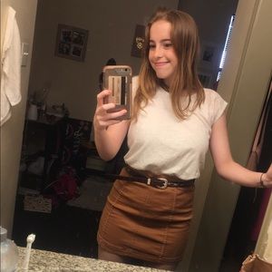 White Short-Sleeve Top